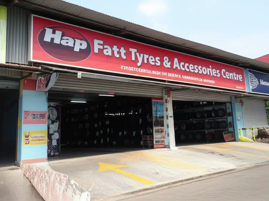 Hap Fatt Tyres & Accessories Centre 1 Pusat Hap Fatt: Tayar & Aksesori Kereta Berkualiti Tinggi