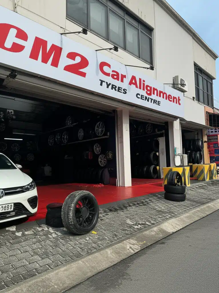 Pusat Peralignment dan Tayar CM2 - Khidmat Penyeragaman Kereta Profesional