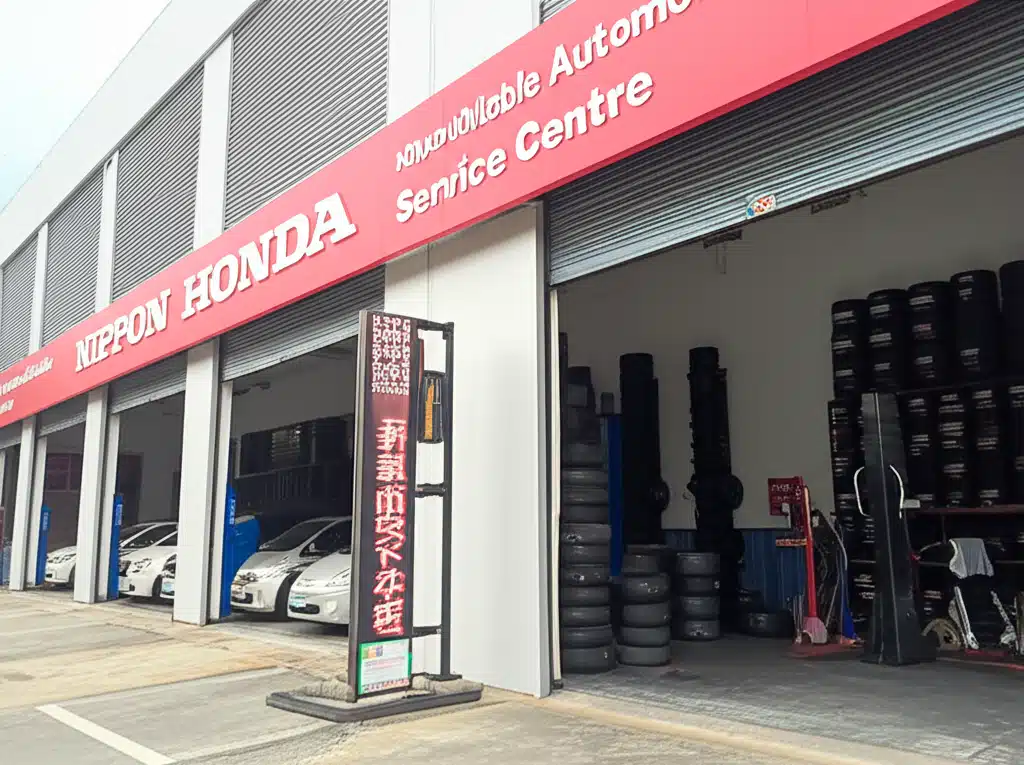 Nippon Honda Automobile Service Centre 1 Pusat Perkhidmatan Kereta Honda Nippon - Perkhidmatan Berpelesan