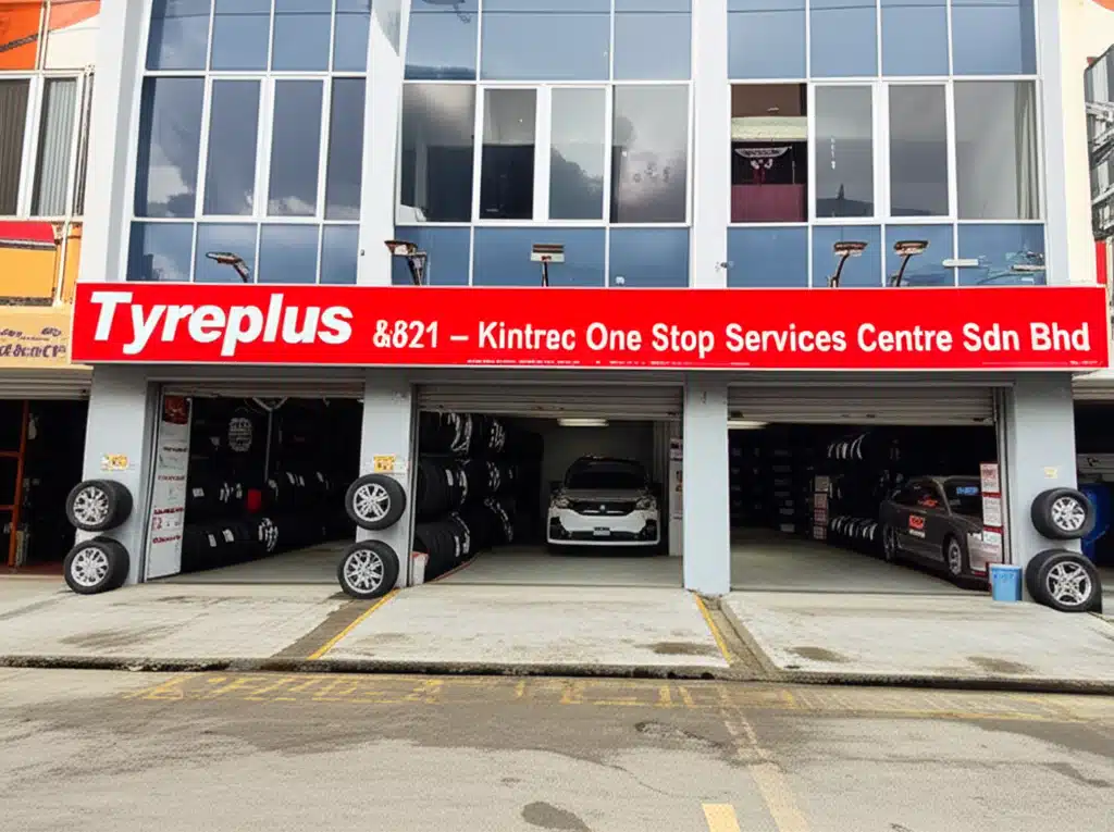 Tyreplus - Kintrac One Stop Services Centre Sdn Bhd 1 Pusat Perkhidmatan Sehaltu Tyreplus - Kintrac One Stop Services Centre Sdn Bhd