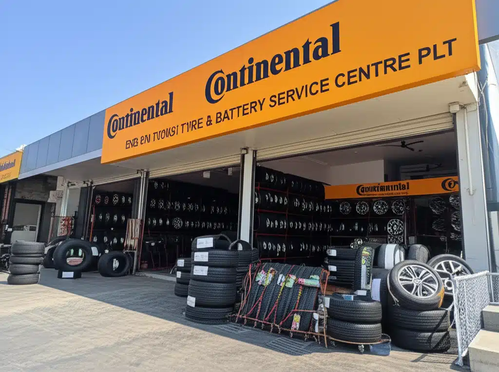 Continental ENG SIN TYRE & BATTERY SERVICE CENTRE PLT 1 Pusat Perkhidmatan Tayar & Bateri Continental ENG SIN PLT