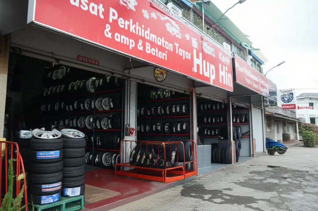 Pusat Perkhidmatan Tayar & Bateri Hup Hin 1 Pusat Perkhidmatan Tayar & Bateri Hup Hin: Solusi Terpercaya