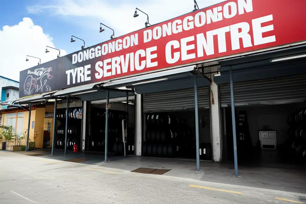 Pusat Perkhidmatan Tayar Donggongon: Perkhidmatan Tayar Terbaik