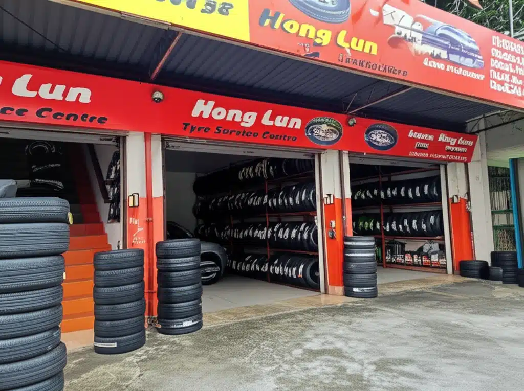 Hong Lun Tyre Service Centre 1 Pusat Perkhidmatan Tayar Hong Lun: Khidmat Tayar Profesional