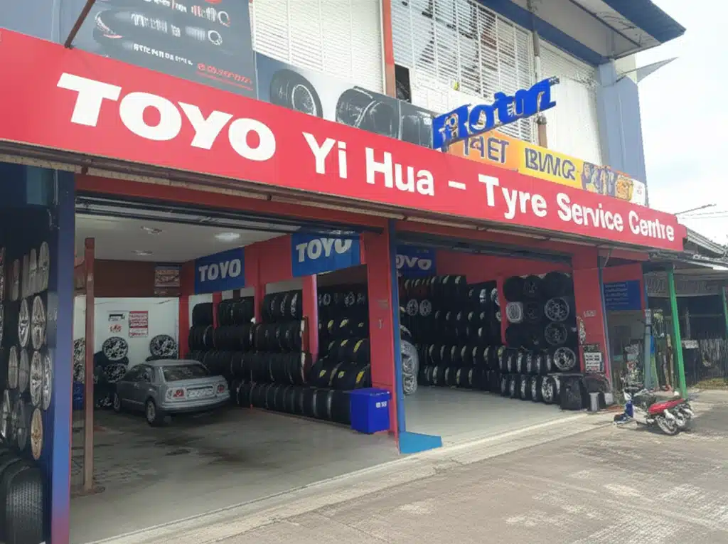 TOYO - Yi Hua Tyre Service Centre 1 Pusat Perkhidmatan Tayar TOYO Yi Hua - Servis & Penjagaan Tayar