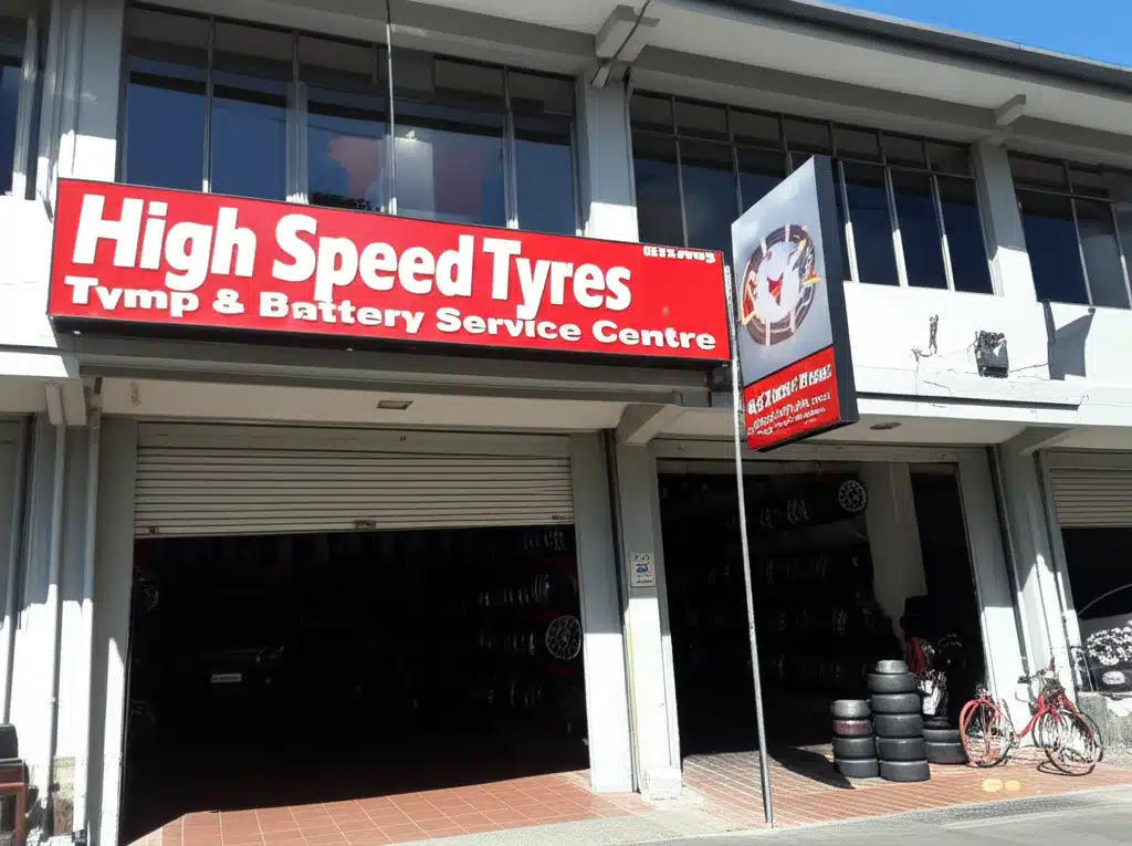 High Speed Tyres & Battery Service Centre 1 Pusat Perkhidmatan Tayar dan Bateri Kelajuan Tinggi