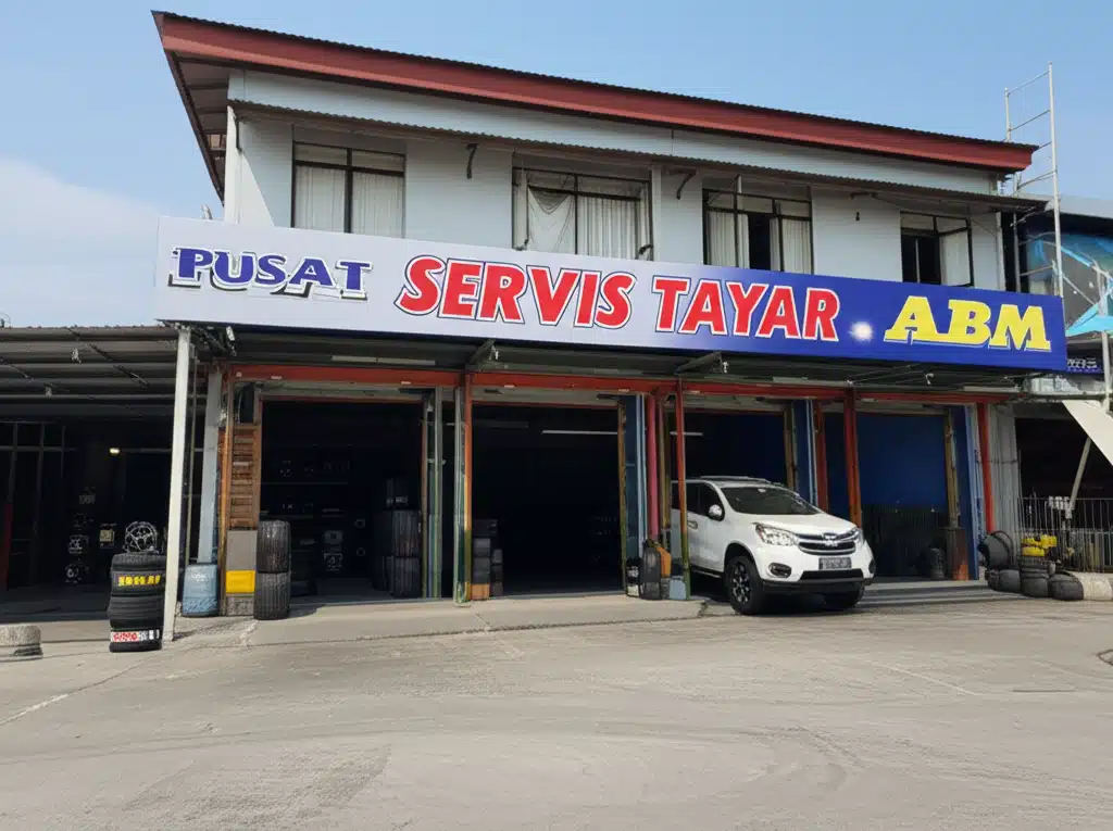 Pusat Servis Tayar ABM 1 Pusat Servis Tayar ABM: Perkhidmatan Tayar Profesional dan Cepat
