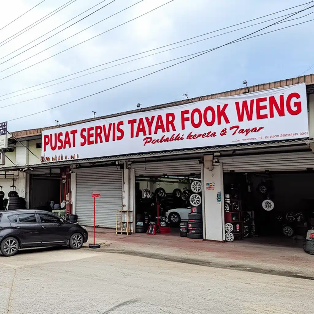 Pusat Servis Tayar Fook Weng: Perkhidmatan Pembaikan Kereta & Tayar