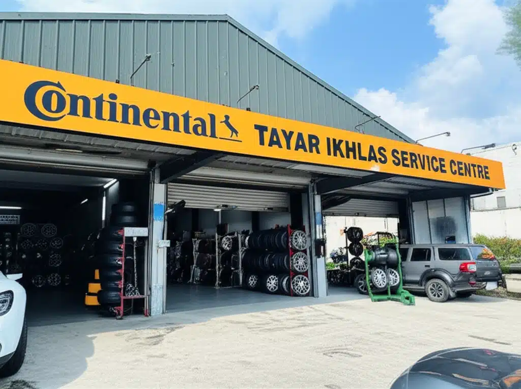 Pusat Servis Tayar Ikhlas Continental: Perkhidmatan Tayar Profesional