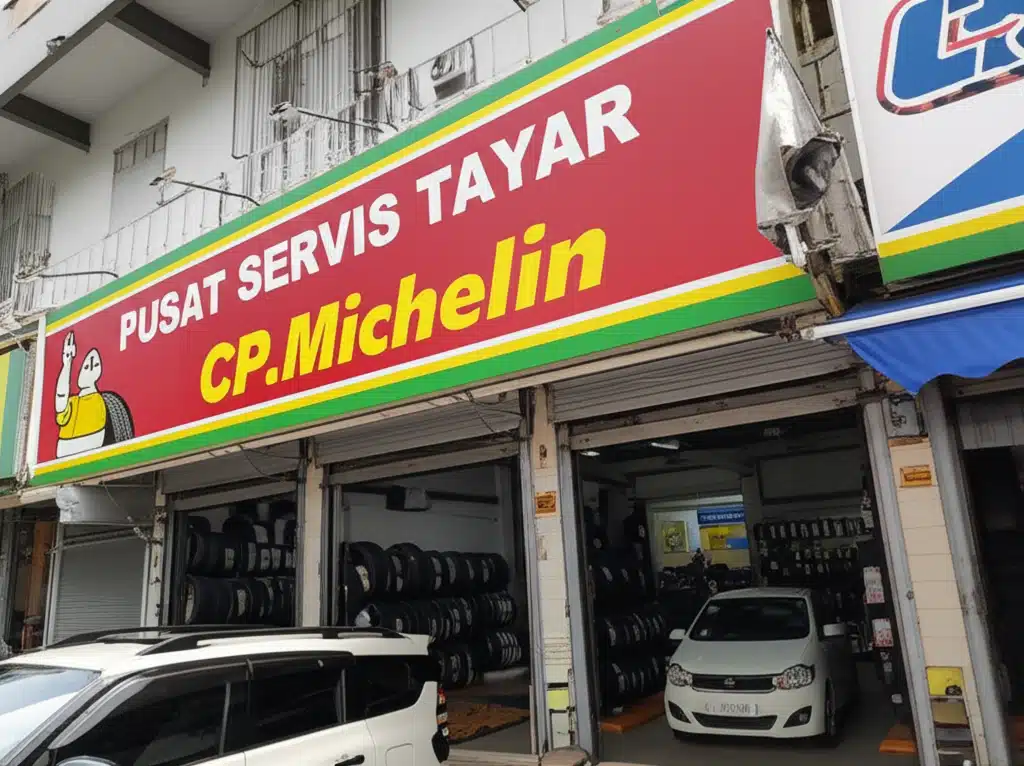 PUSAT SERVIS TAYAR CP.Michelin 1 Pusat Servis Tayar Michelin CP: Perkhidmatan Tayar Profesional