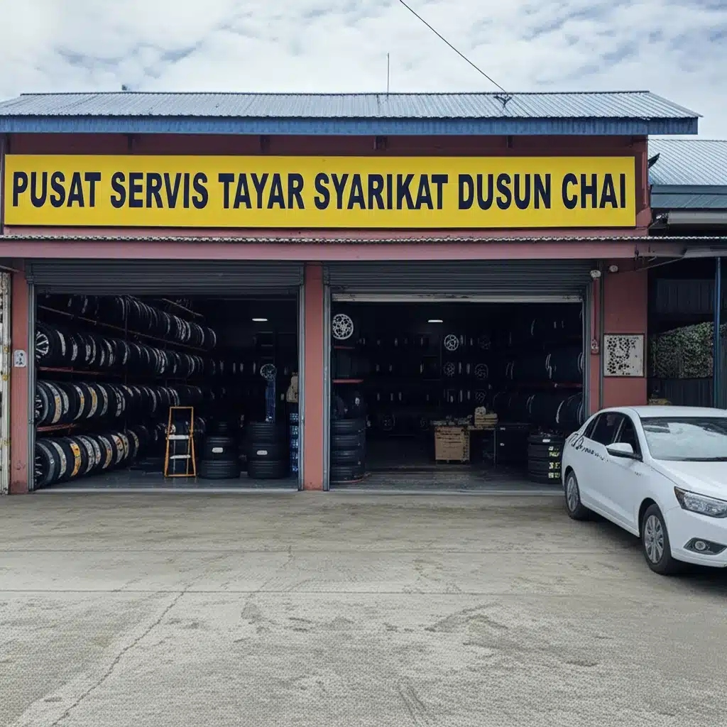 Pusat Servis Tayar Profesional di Dusun Chai - Syarikat Terpercaya