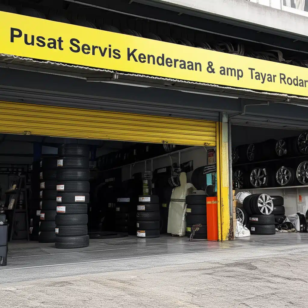 Pusat Servis Kenderaan & Tayar Rodaria 1 Pusat Servis & Tayar Rodaria: Perkhidmatan Kenderaan Terbaik