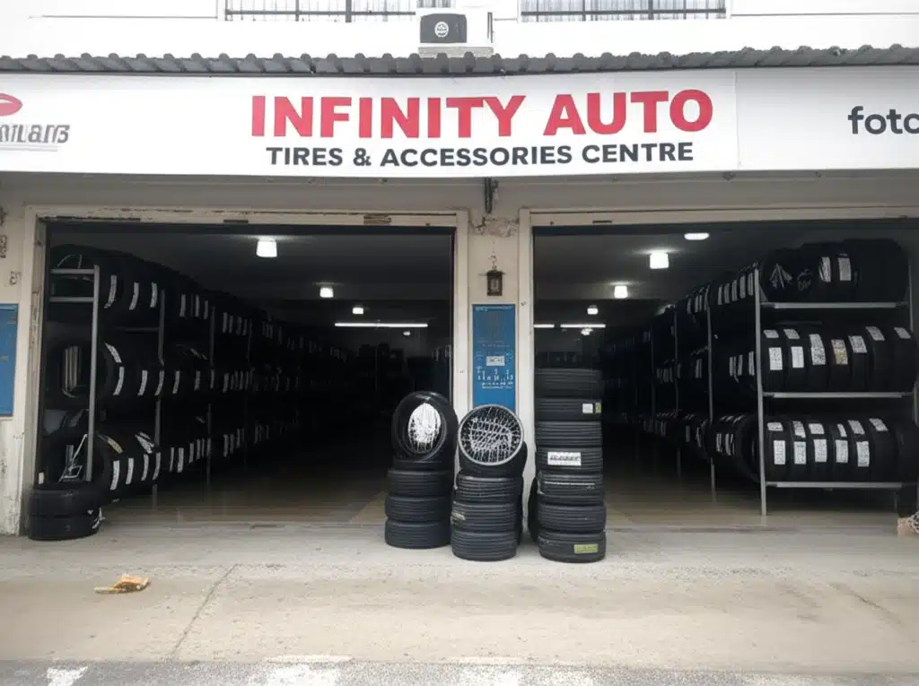 Pusat Tayar Auto Infinity & Aksesori Kereta Terlengkap
