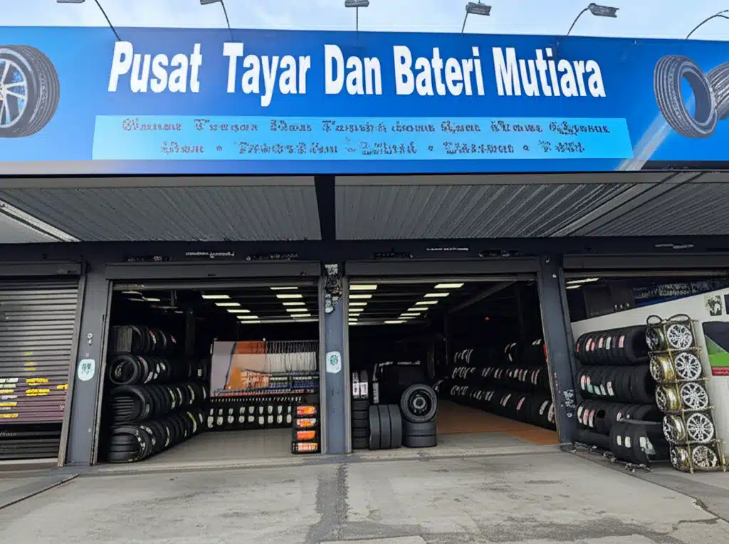 Pusat Tayar Dan Bateri Mutiara 1 Pusat Tayar dan Bateri Mutiara: Solusi Ban dan Baterai Andal