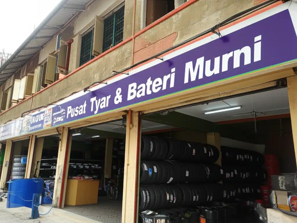 Pusat Tyar & Bateri Murni 1 Pusat Tyar & Bateri Murni: Penyelesaian Tenaga Andal & Berkualiti