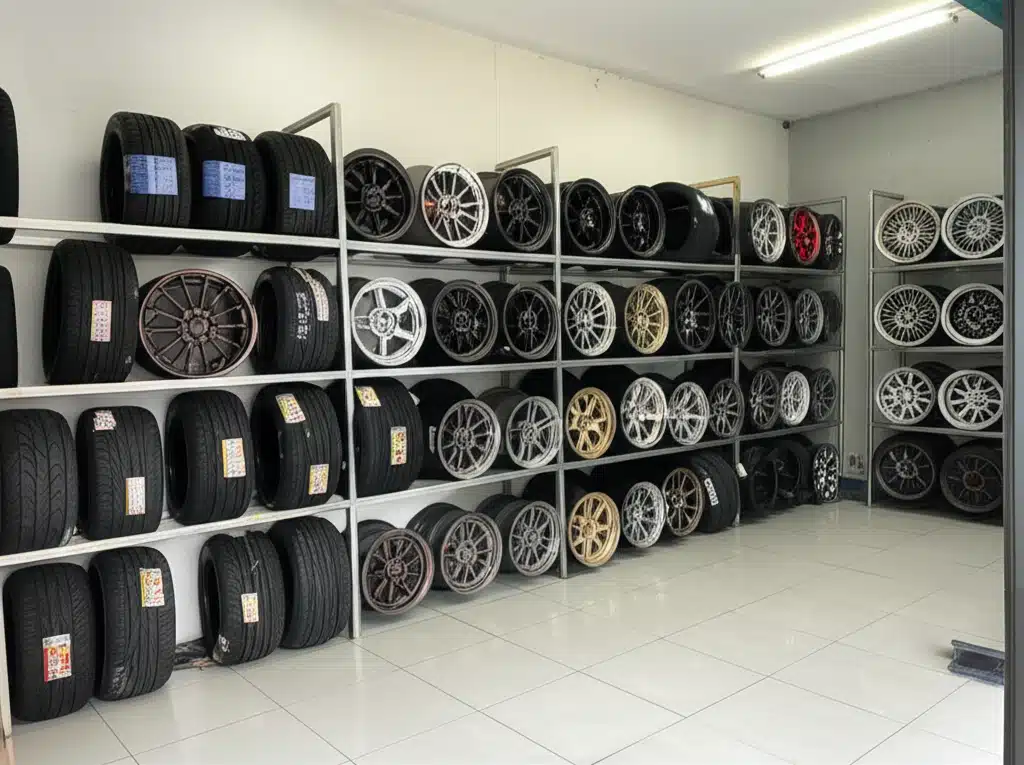 Roda & Tayar TE37: TE37 WHEEL & TYRES SDN BHD