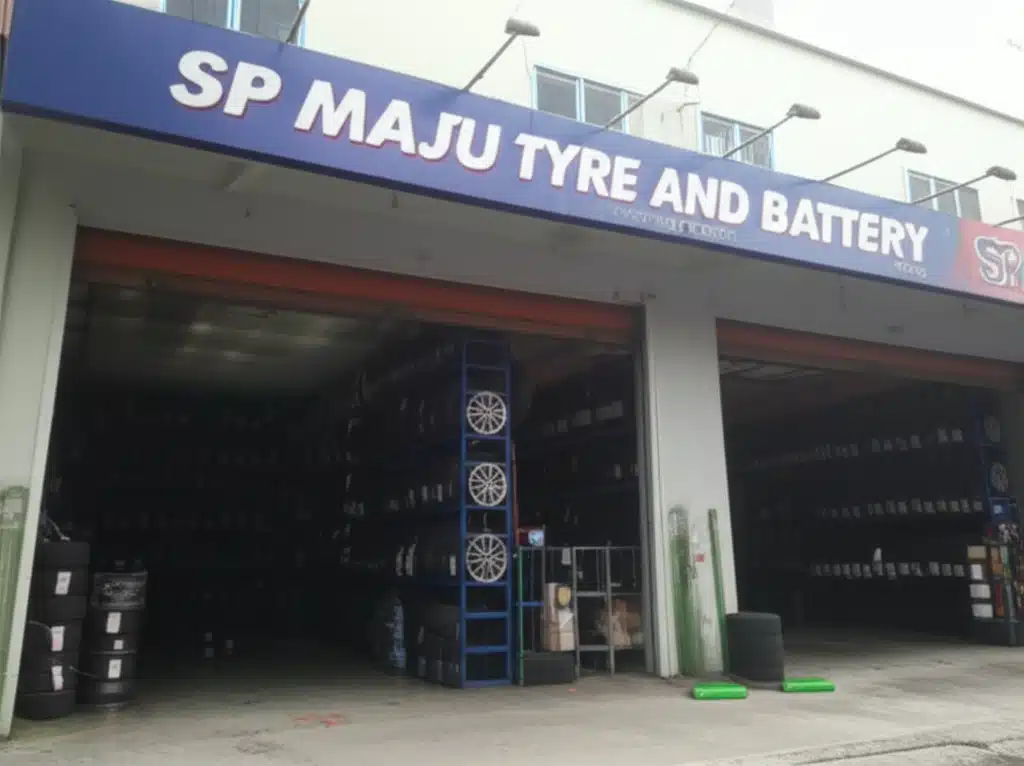 SP Maju: Tayar & Bateri Berkualiti Tinggi, Servis Terbaik