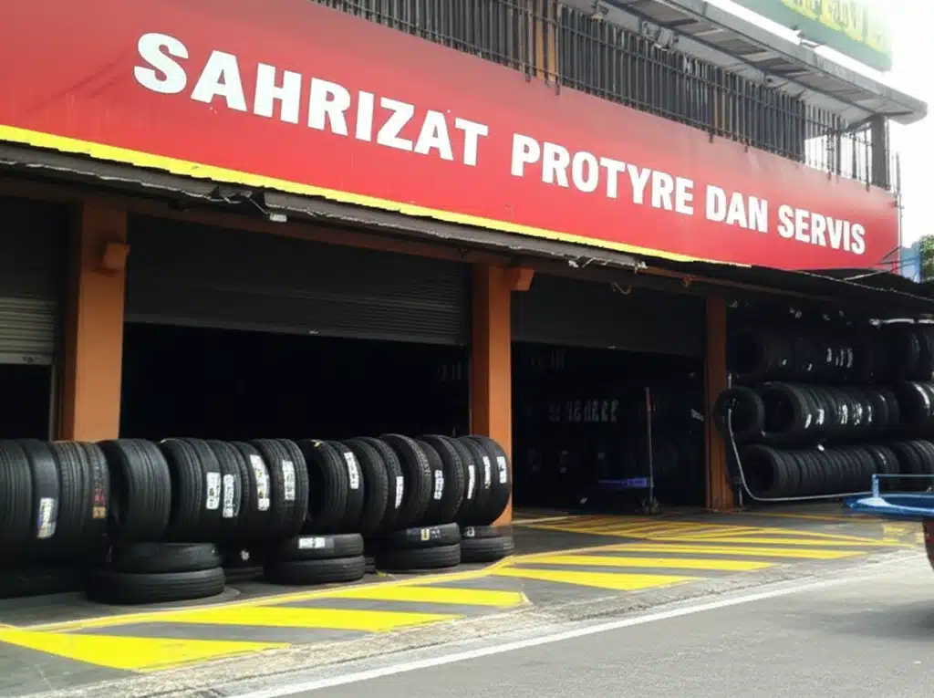 Sahrizat Protyre dan Servis: Khidmat Penukar dan Penjagaan Tayar