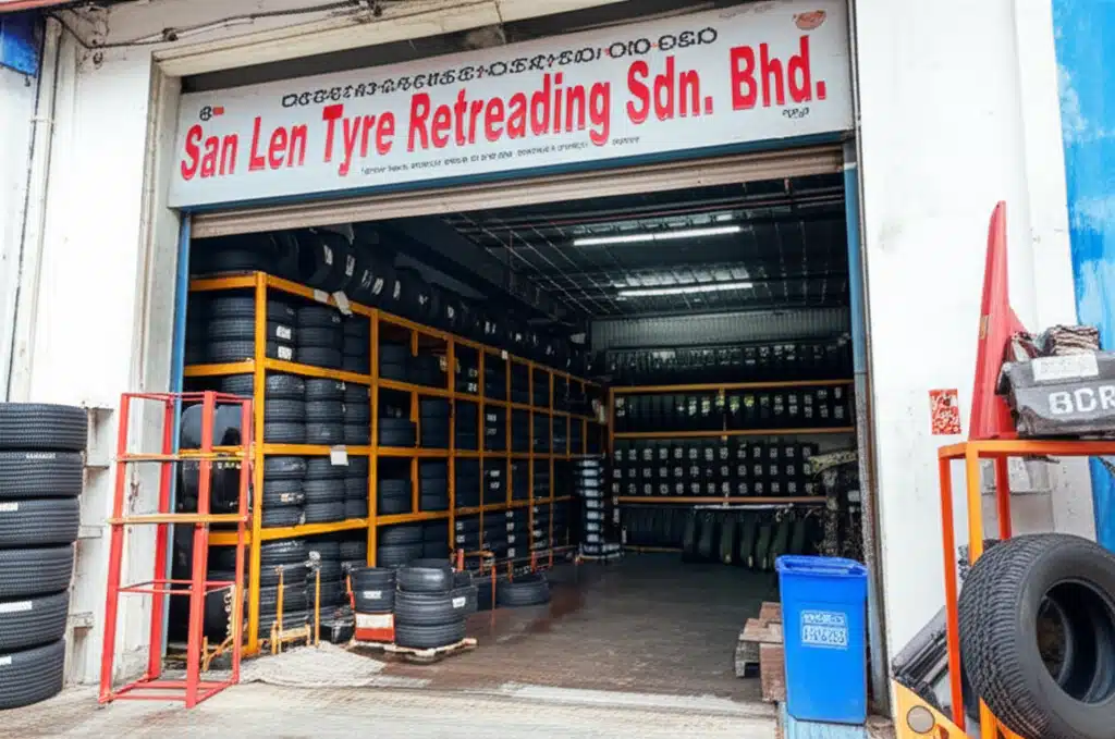 San Len Tyre Retreading Sdn. Bhd. 1 San Len Tyre Retreading Sdn. Bhd. - Perkhidmatan Pemulihan Tayar Terbaik