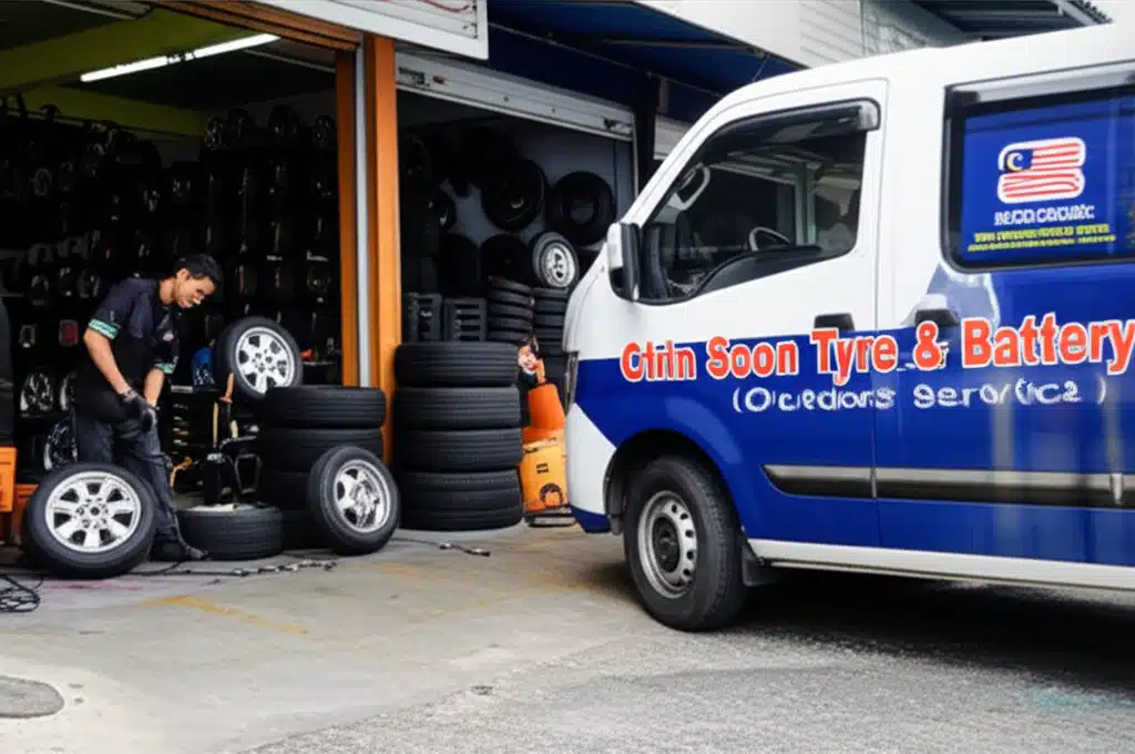 Chin Soon Tyre & Battery (Outdoor Service) 1 Servis Luaran Tayar & Bateri Chin Soon - Perkhidmatan Pantas