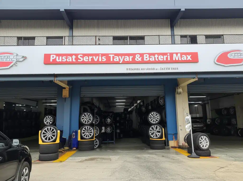 Pusat Servis Tayar & Bateri Max 1 Servis Tayar & Bateri Berkualiti di Pusat Servis Max