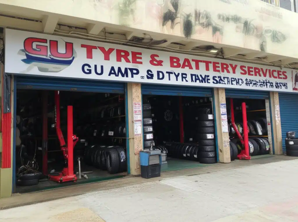 Servis Tayar & Bateri GU: Pusat Perkhidmatan Tayar dan Bateri