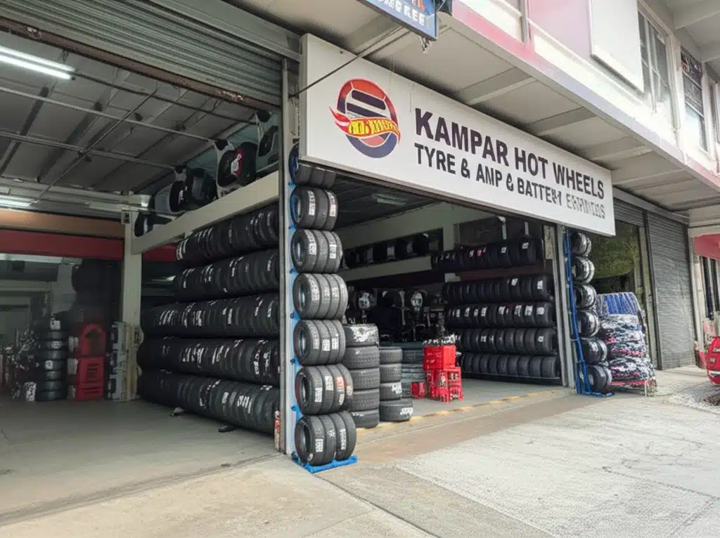 Kampar Hot Wheels Tyre & Battery Services 1 Servis Tayar & Bateri Hot Wheels Kampar - Perkhidmatan Terbaik