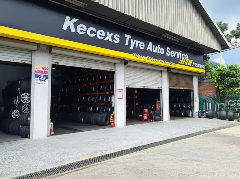 Kecexs Tyre Auto Service 1 Servis Tayar Kecexs: Perkhidmatan Penjagaan Tayar Profesional