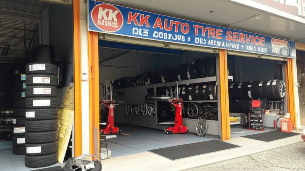 Servis Tayar Kereta KK - KK AUTO TYRE SERVICE