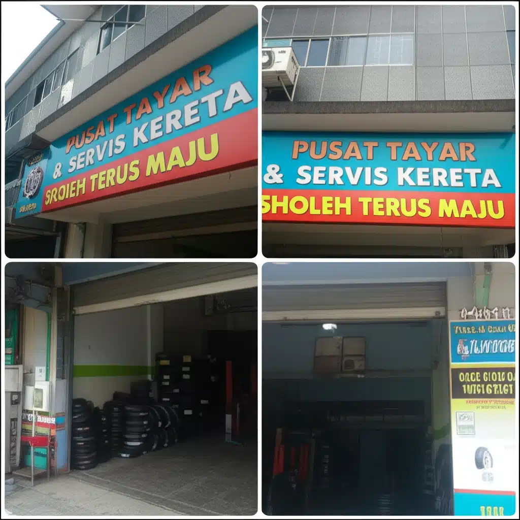 Pusat Tayar & Servis Kereta Sholeh Terus Maju 1 Servis Tayar & Kereta Sholeh Terus Maju: Pusat Perkhidmatan Andal