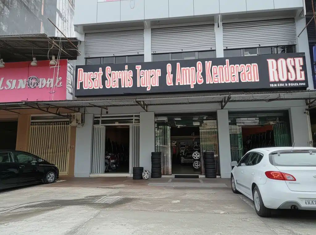 Servis Tayar & Perkhidmatan Kenderaan Profesional di Pusat ROSE