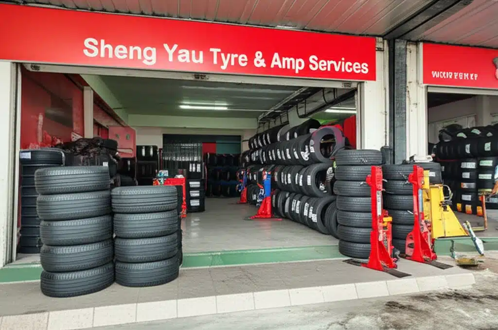 Sheng Yau Tyre & Services 1 Servis Tayar Sheng Yau: Penyelesaian Tayar Andal & Berkualiti