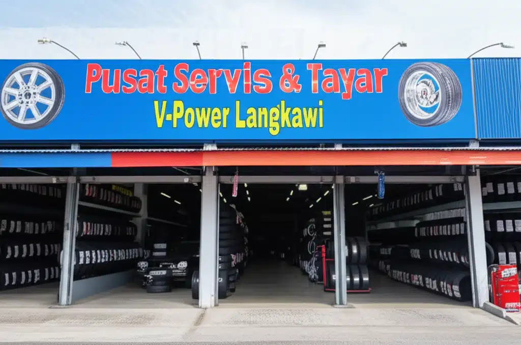 Pusat Servis & Tayar V-Power Langkawi 1 Servis & Tayar V-Power Langkawi - Pusat Perkhidmatan Terbaik