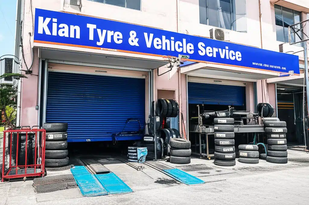 Kian Tyre & Vehicle Service 1 Servis Tayar dan Kenderaan Kian - Perkhidmatan Berkualiti