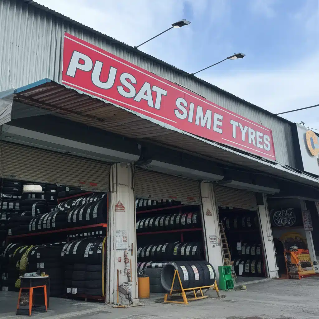 Sime Tyres Pusat: Gambar Kedai Tayar & Perkhidmatan Terdekat