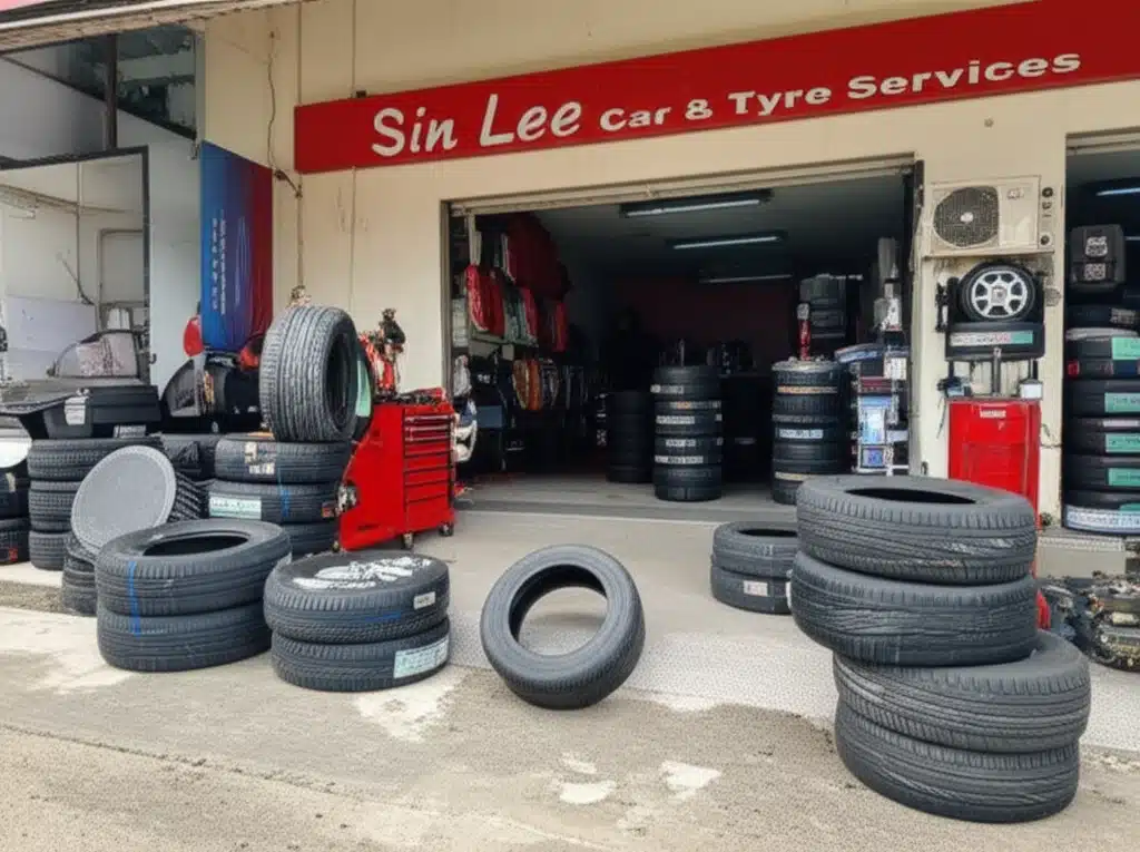 Sin Lee Car & Tyre Services 1 Sin Lee Car & Tyre Services: Perkhidmatan Tayar & Kereta Terbaik