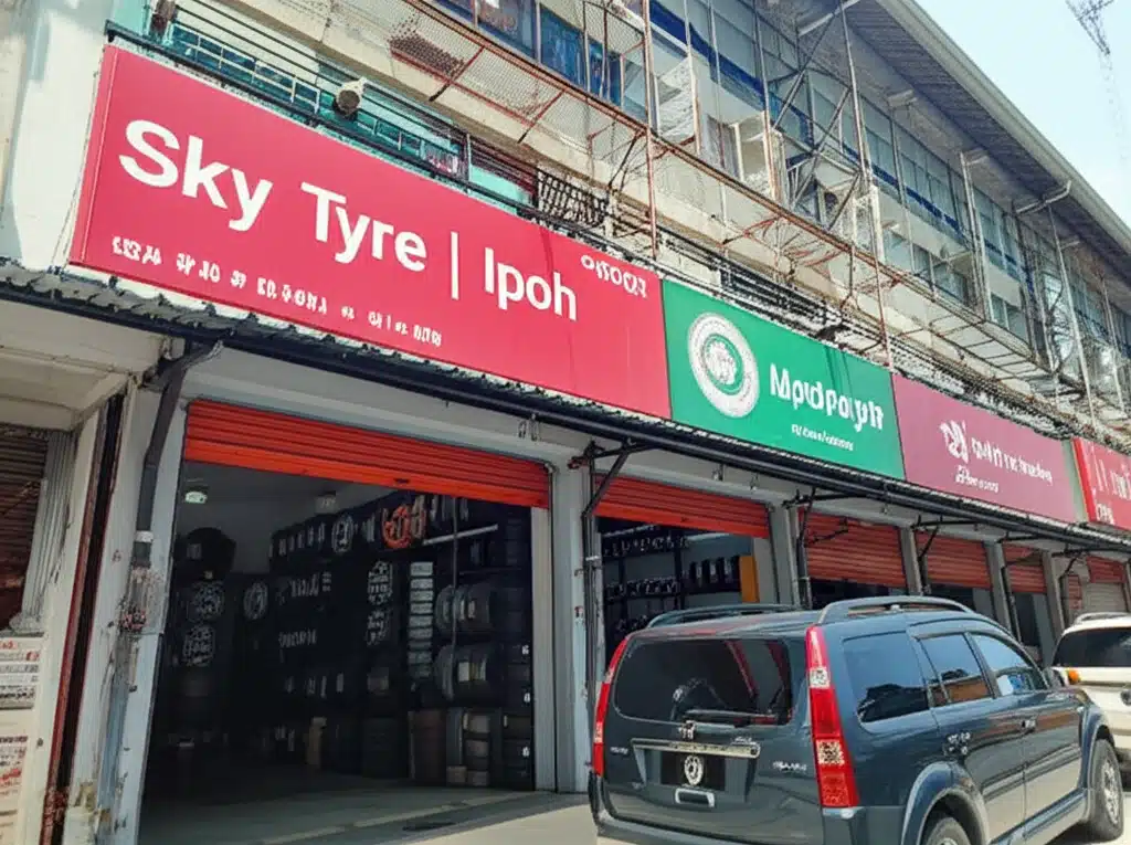 Sky Tyre Ipoh: Ban dan Perkhidmatan Tayar Teratas