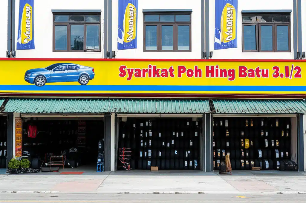Syarikat Poh Hing Batu 3.1/2: Gambar Lokasi & Butik