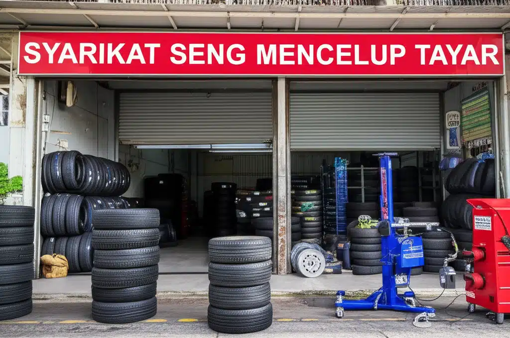 Syarikat Seng Mencelup Tayar 1 Syarikat Seng Mencelup Tayar: Proses Pemasangan & Hasil Akhir