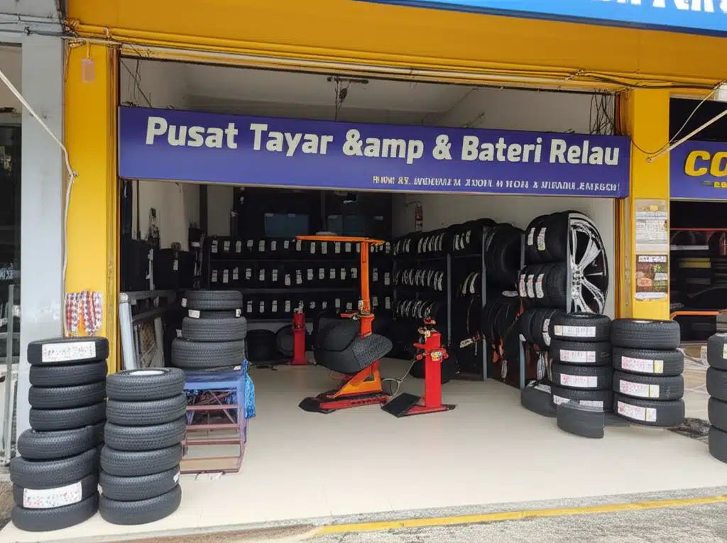 Pusat Tayar & Bateri Relau 1 Tayar & Bateri Relau: Pusat Servis dan Pembaikan Profesional