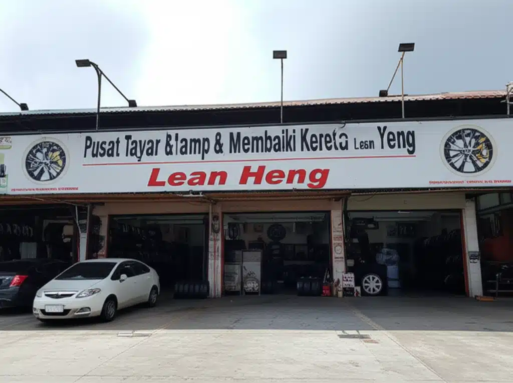 Pusat Tayar & Membaiki Kereta Lean Heng 1 Tayar & Perkhidmatan Membaiki Kereta di Pusat Lean Heng