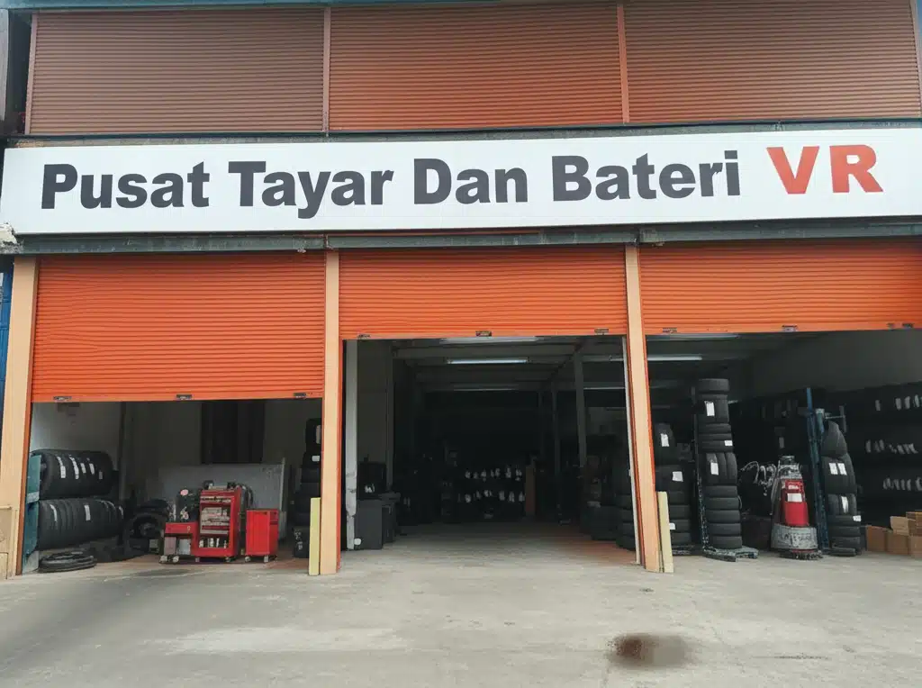 Tayar dan Bateri Berkualiti Tinggi di Pusat Tayar VR