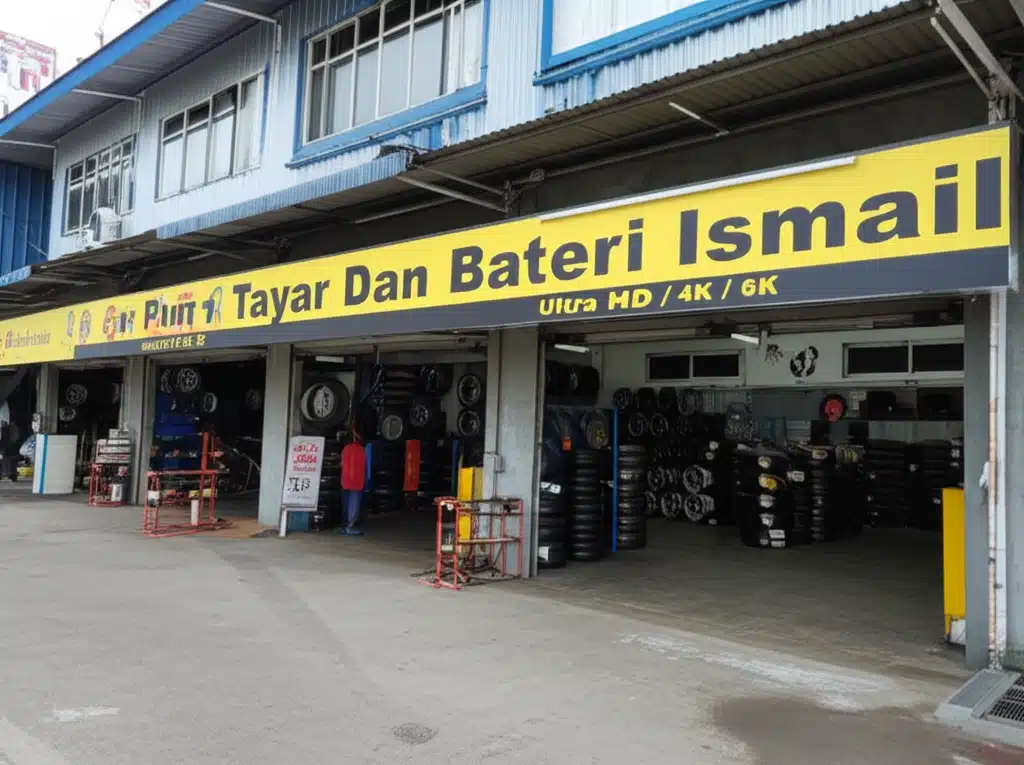 Tayar dan Bateri Berkualiti di Pusat Tayar Dan Bateri Ismail