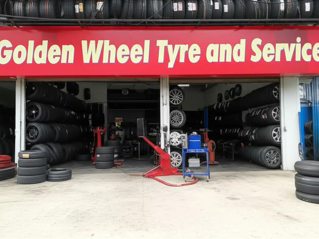 Golden Wheel Tyre and service 1 Tayar dan Perkhidmatan Golden Wheel: Penjagaan Kereta Profesional