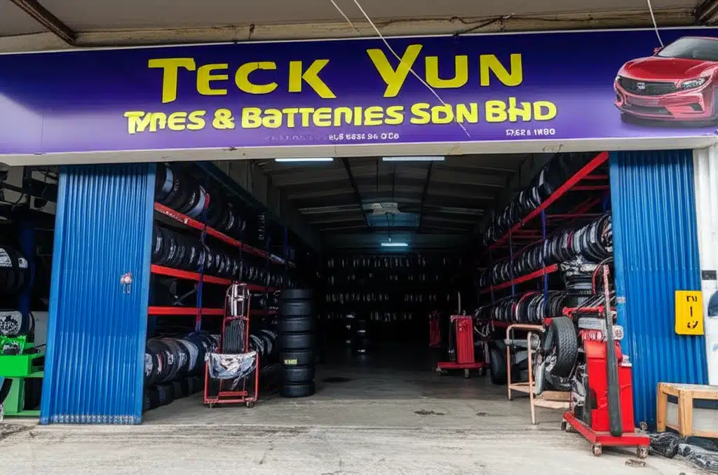 Teck Yun Tyres & Batteries Sdn Bhd 1 Teck Yun Tyres & Batteries Sdn Bhd: Tayar dan Bateri Berkualiti