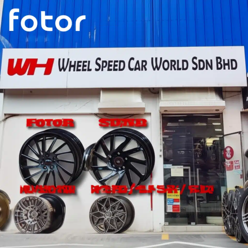 WH Wheel Speed Car World Sdn Bhd 1 WH Wheel Speed Car World Sdn Bhd: Pemacu Roda dan Kelajuan