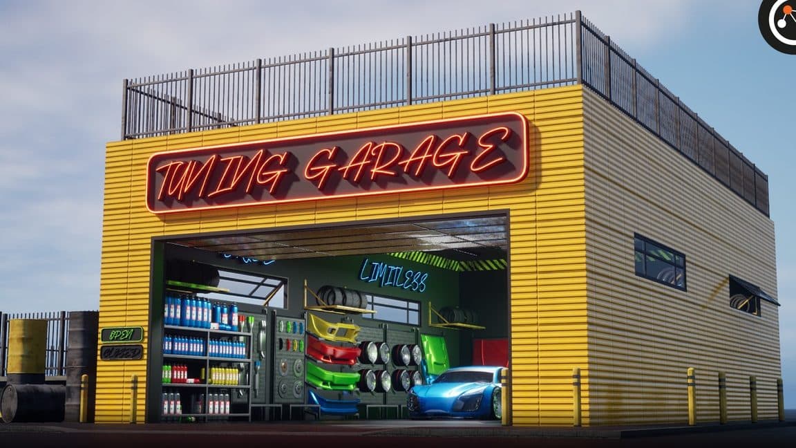 along tuned garage 1 along tuned garage