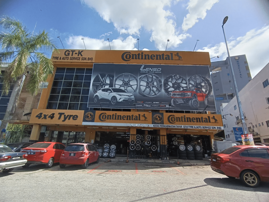 continental gt k tyre auto service sdn bhd