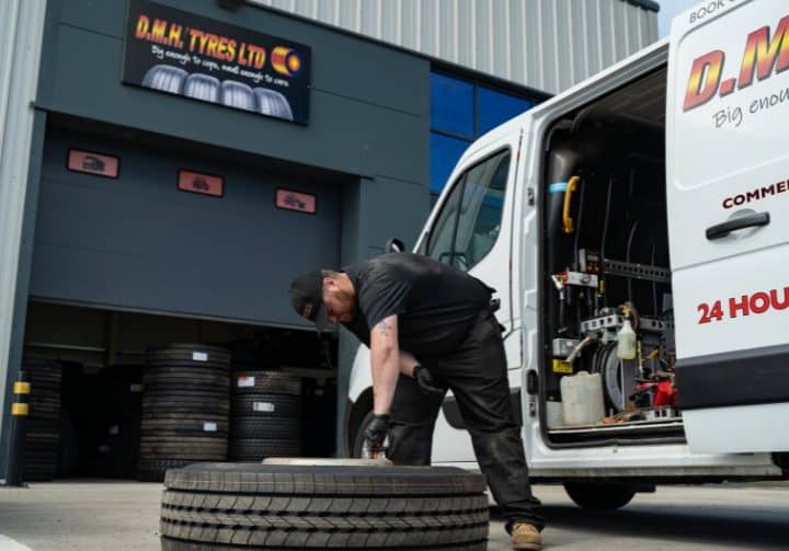 dm tyres outdoor service