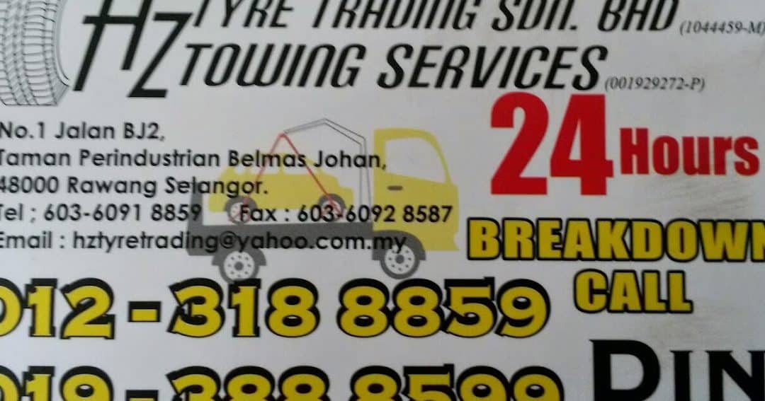 hz tyre trading top service in rawang